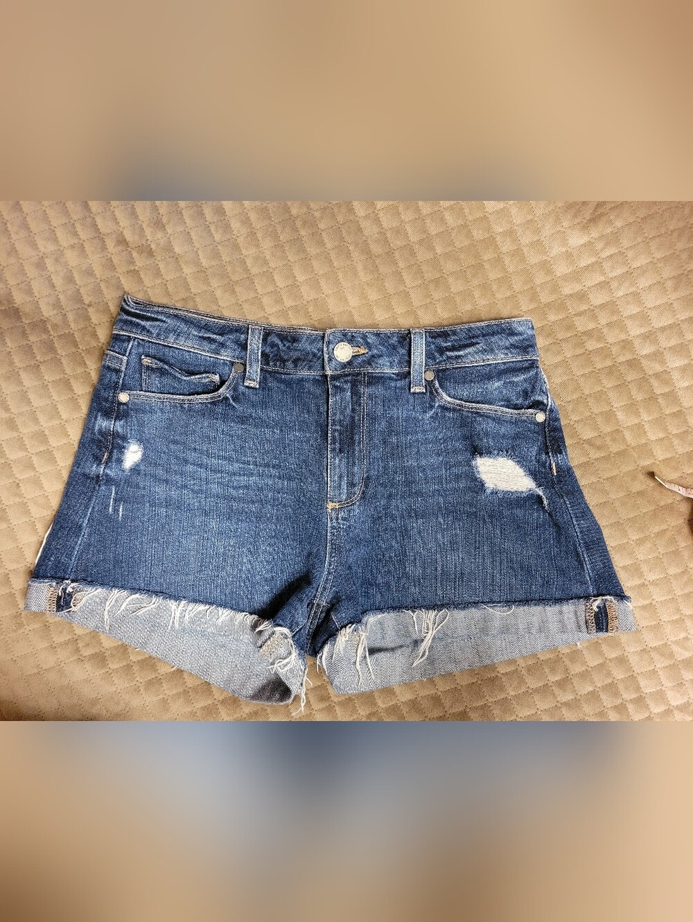 Paige Jean Shorts Jimmy Jimmy Denim Women's 27 Blue Denim Shorts